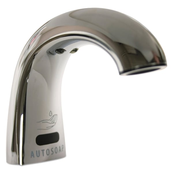 Rubbermaid Commercial One Shot Soap Dispenser - Touch Free, Foam, 1.9 x 5.5 x 4, Polished Chrome FG4870465 - main